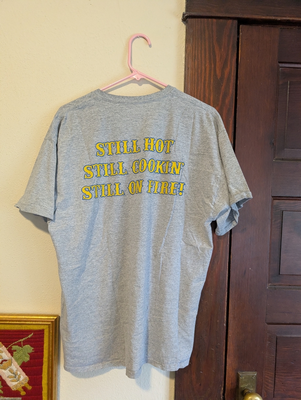 Vintage Gray Graphic Humor Tshirt